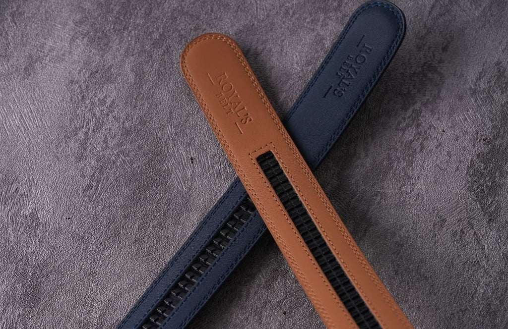 Royal's Belt — Otomatik Tokalı Erkek Deri Kemer