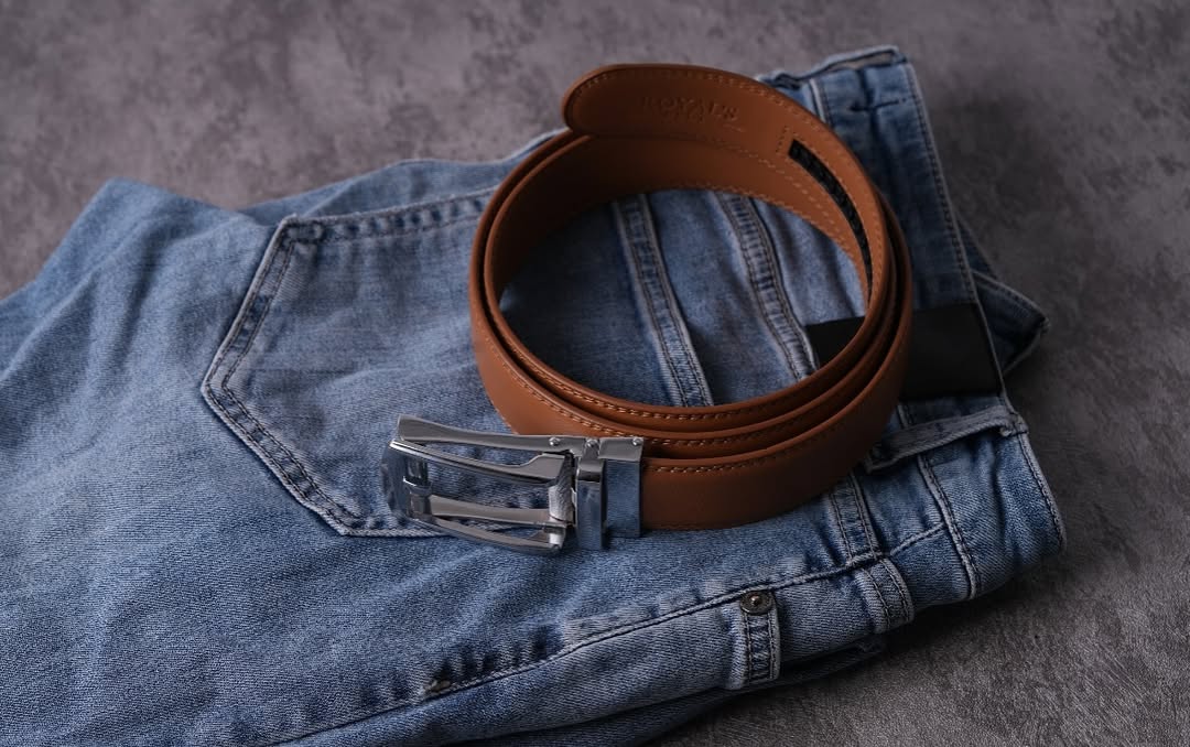 Royal's Belt — Otomatik Tokalı Erkek Deri Kemer