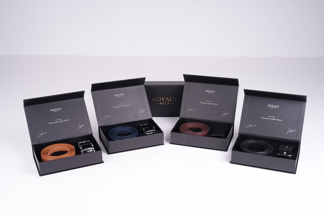 Royal's Belt — Otomatik Tokalı Erkek Deri Kemer