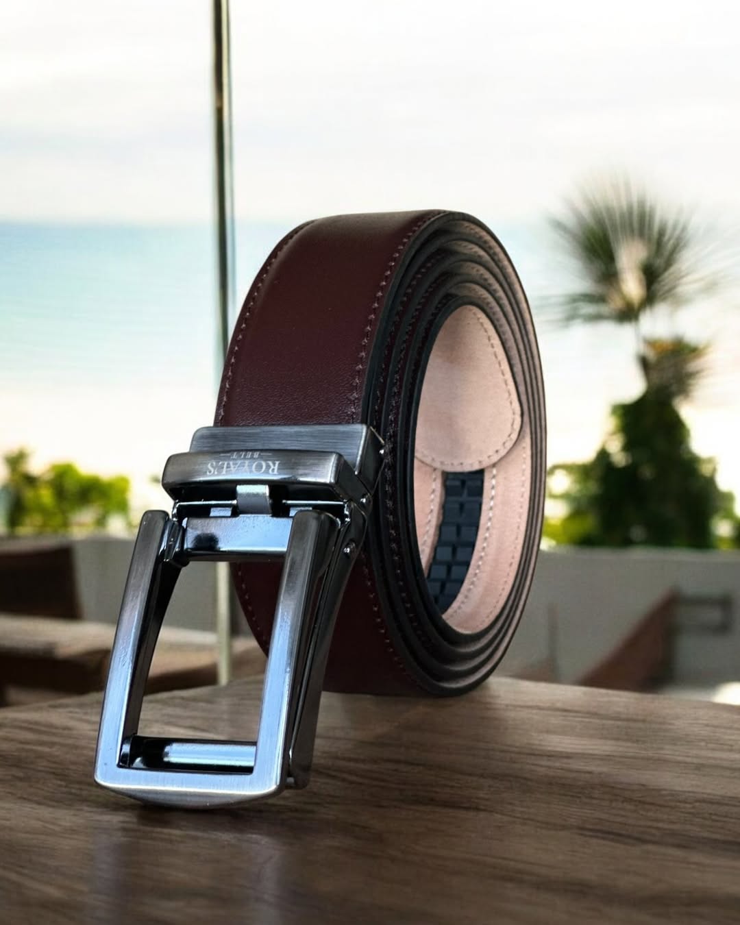 Royal's Belt — Otomatik Tokalı Erkek Deri Kemer